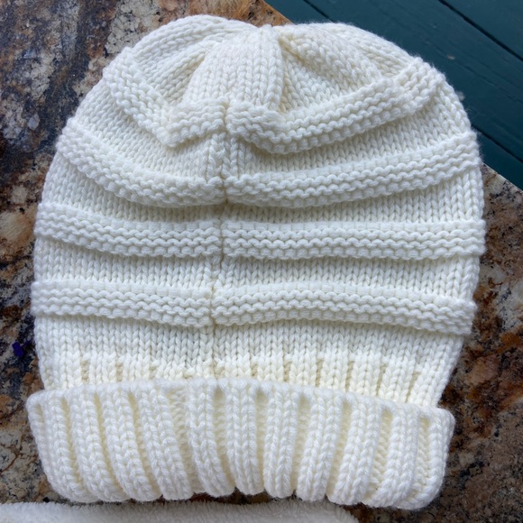 C.C. hat and fleece headband bundle. - Picture 3 of 3